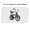 4 X 7 Aluminum License Plate  Thumbnail