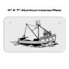 4 X 7 Aluminum License Plate  Thumbnail