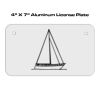 4 X 7 Aluminum License Plate  Thumbnail