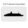 4 X 7 Aluminum License Plate  Thumbnail