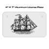 4 X 7 Aluminum License Plate  Thumbnail