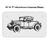 4 X 7 Aluminum License Plate  Thumbnail