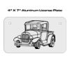 4 X 7 Aluminum License Plate  Thumbnail