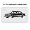 4 X 7 Aluminum License Plate  Thumbnail
