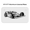 4 X 7 Aluminum License Plate  Thumbnail