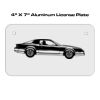 4 X 7 Aluminum License Plate  Thumbnail