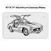 4 X 7 Aluminum License Plate  Thumbnail