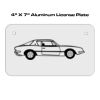 4 X 7 Aluminum License Plate  Thumbnail