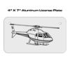 4 X 7 Aluminum License Plate  Thumbnail