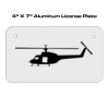 4 X 7 Aluminum License Plate  Thumbnail
