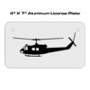 4 X 7 Aluminum License Plate  Thumbnail