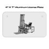 4 X 7 Aluminum License Plate  Thumbnail