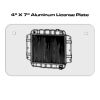 4 X 7 Aluminum License Plate  Thumbnail