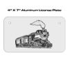 4 X 7 Aluminum License Plate  Thumbnail