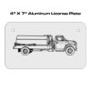 4 X 7 Aluminum License Plate  Thumbnail