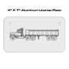 4 X 7 Aluminum License Plate  Thumbnail