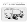 4 X 7 Aluminum License Plate  Thumbnail