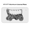 4 X 7 Aluminum License Plate  Thumbnail