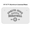 4 X 7 Aluminum License Plate  Thumbnail
