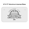 4 X 7 Aluminum License Plate  Thumbnail