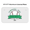 4 X 7 Aluminum License Plate  Thumbnail