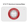 4 X 7 Aluminum License Plate  Thumbnail