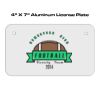 4 X 7 Aluminum License Plate  Thumbnail
