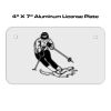 4 X 7 Aluminum License Plate  Thumbnail