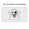 4 X 7 Aluminum License Plate  Thumbnail