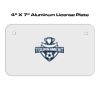 4 X 7 Aluminum License Plate  Thumbnail