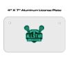 4 X 7 Aluminum License Plate  Thumbnail