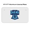 4 X 7 Aluminum License Plate  Thumbnail