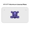 4 X 7 Aluminum License Plate  Thumbnail