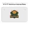 4 X 7 Aluminum License Plate  Thumbnail