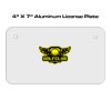 4 X 7 Aluminum License Plate  Thumbnail