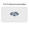 4 X 7 Aluminum License Plate  Thumbnail