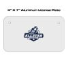 4 X 7 Aluminum License Plate  Thumbnail