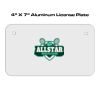 4 X 7 Aluminum License Plate  Thumbnail