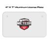 4 X 7 Aluminum License Plate  Thumbnail