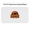 4 X 7 Aluminum License Plate  Thumbnail
