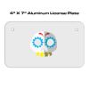 4 X 7 Aluminum License Plate  Thumbnail