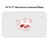 4 X 7 Aluminum License Plate  Thumbnail