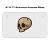 4 X 7 Aluminum License Plate  Thumbnail