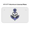 4 X 7 Aluminum License Plate  Thumbnail