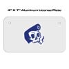 4 X 7 Aluminum License Plate  Thumbnail
