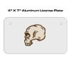 4 X 7 Aluminum License Plate  Thumbnail