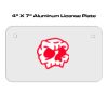 4 X 7 Aluminum License Plate  Thumbnail