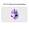 4 X 7 Aluminum License Plate  Thumbnail