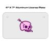 4 X 7 Aluminum License Plate  Thumbnail