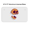 4 X 7 Aluminum License Plate  Thumbnail